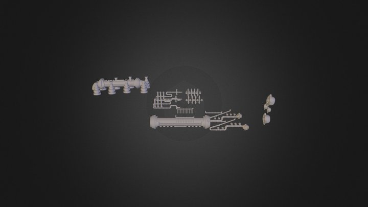 Piping 3D Model