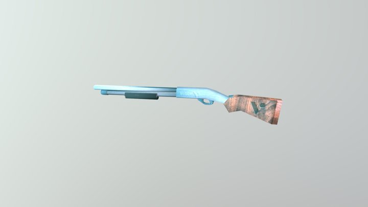 Shotgun2 3D Model