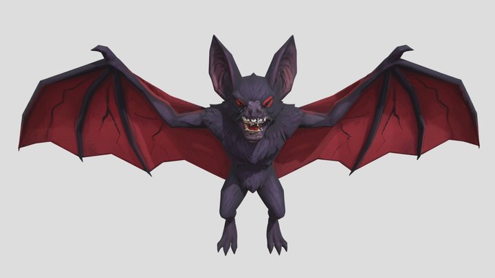 Bat 3D models - Sketchfab