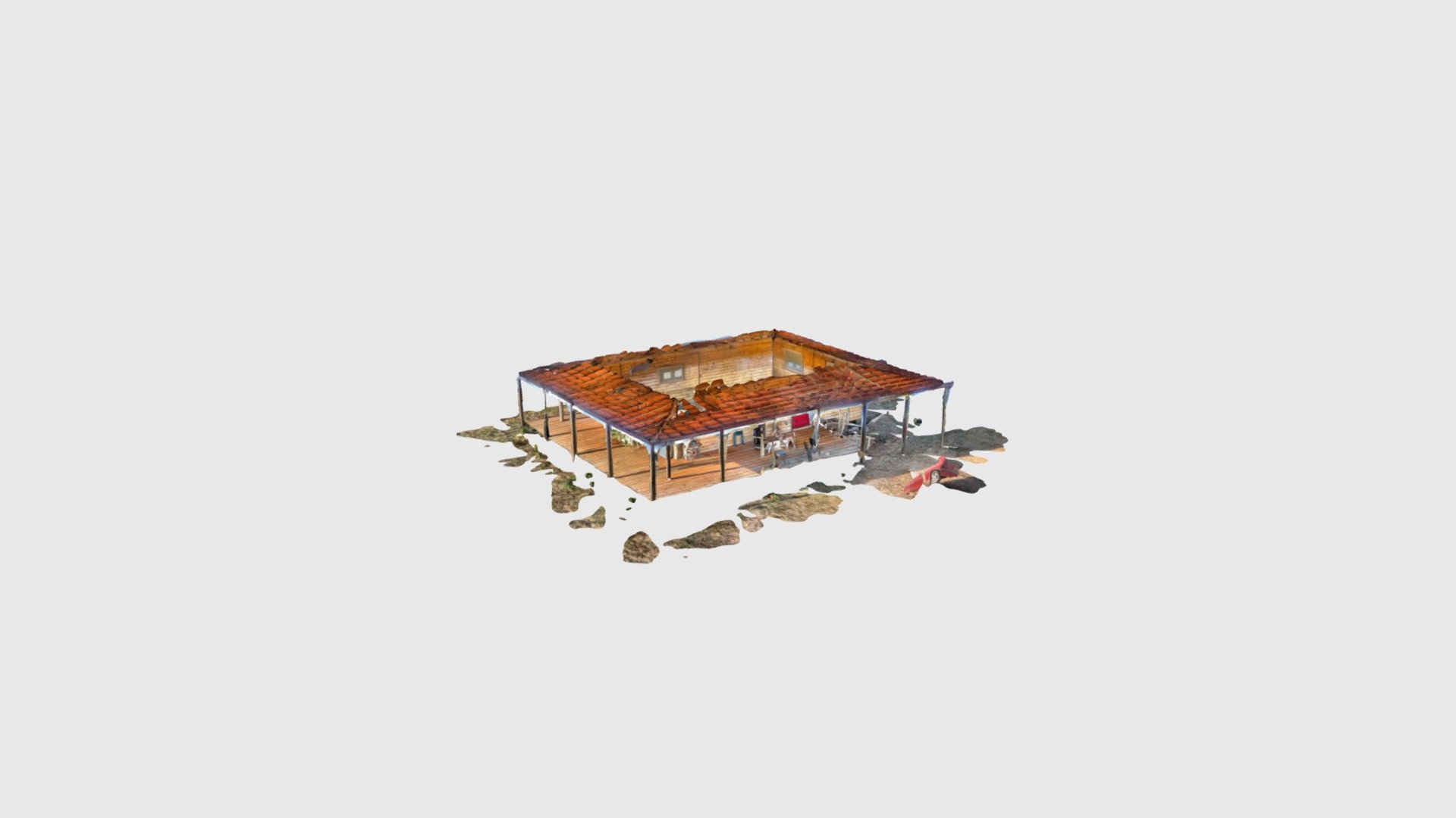Wood house in Douro