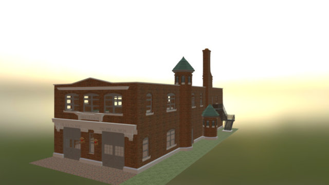 St Paul Former 1910 Station F01 3D Model