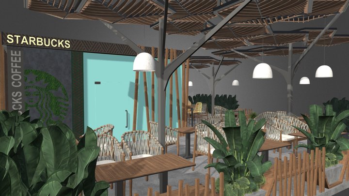 Starbucks 3D Model