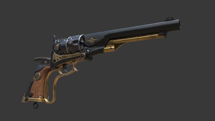 WestWood_Gun 3D Model