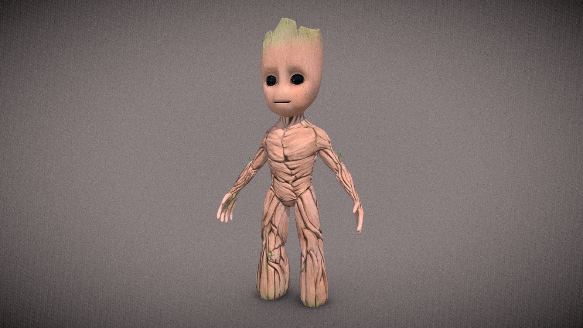 Baby Groot Download Free 3D Model By ChrisG christianguevara 