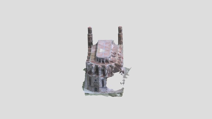 Basilica Santa maria del mar 3D Model