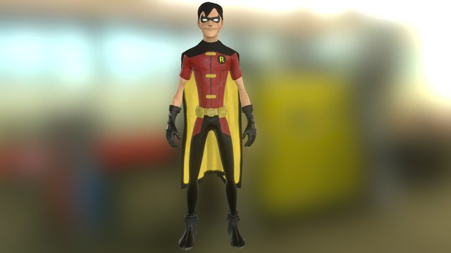 Robin Redesign 3D Model