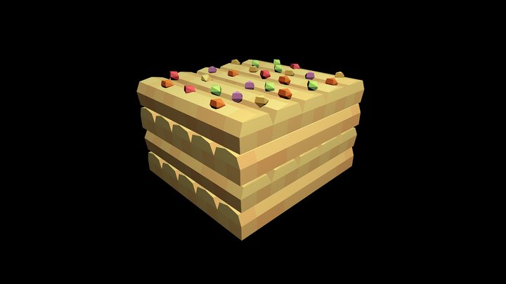 Turron [Blockbench] 3D Model
