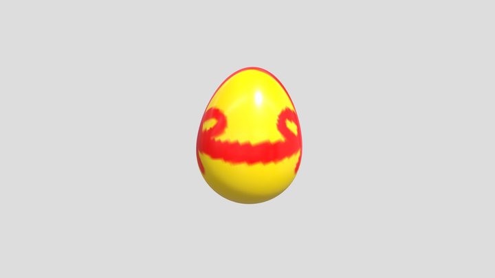 Easter Egg 3 3D Model