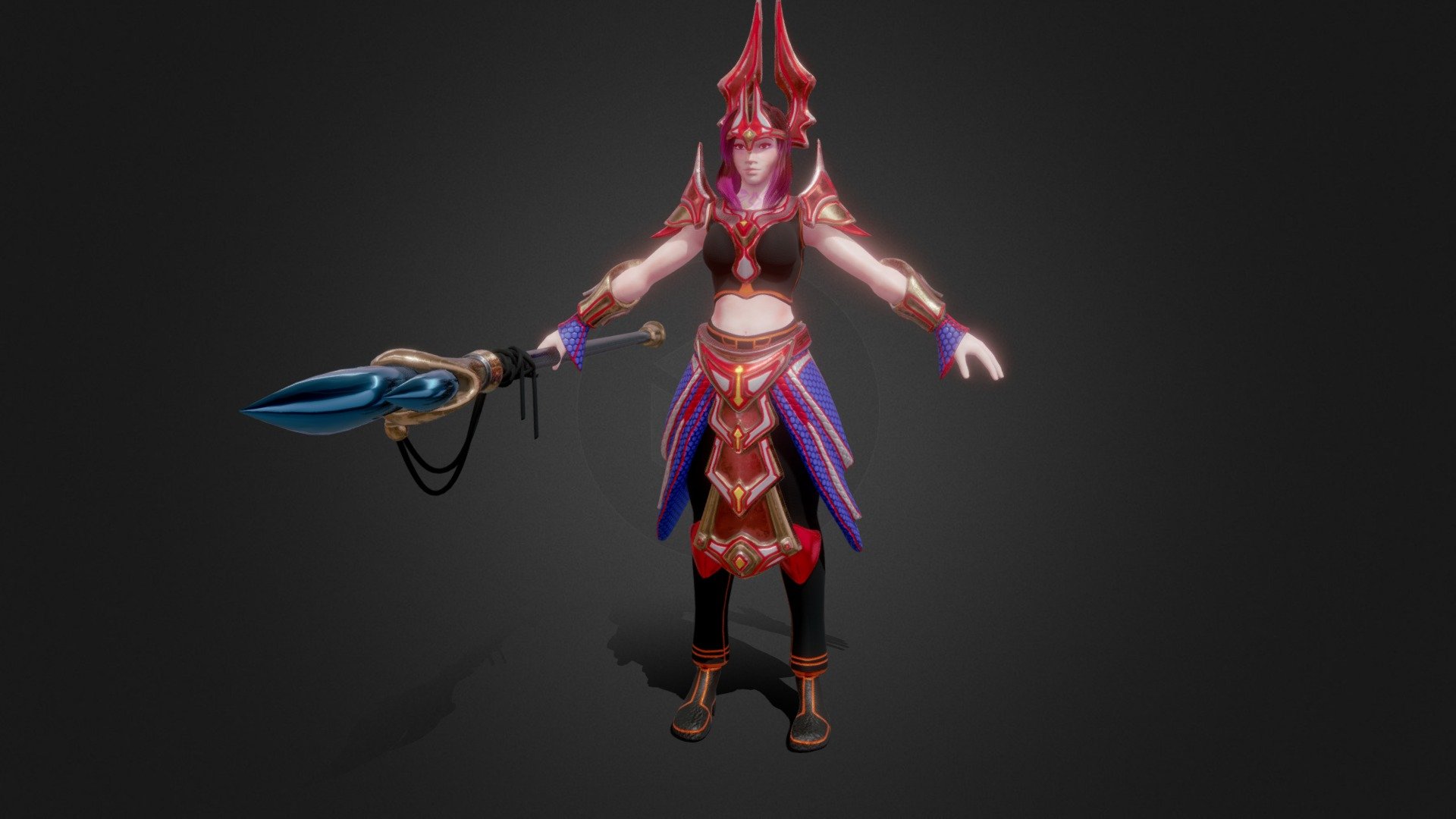Aisha A-Pose