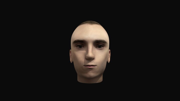 3D autoportrét 3D Model
