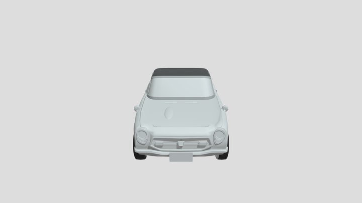 Honda S600 for 3D-printing