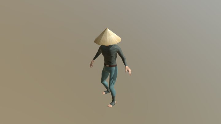 Izanagi Idle2 3D Model