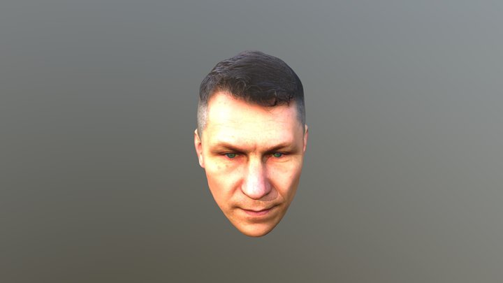 Mark HeadScan 20000poly 3D Model