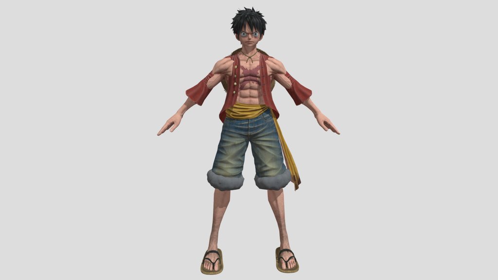 Monkey D Luffy Damage - One Piece