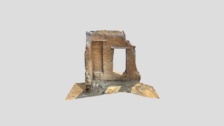 Thuwal Old Structure 3D Model