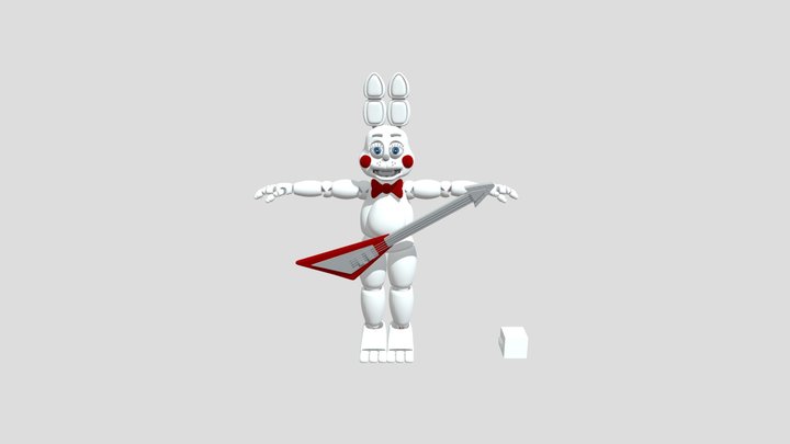 Toy Bonnie_REMASTER 3D Model