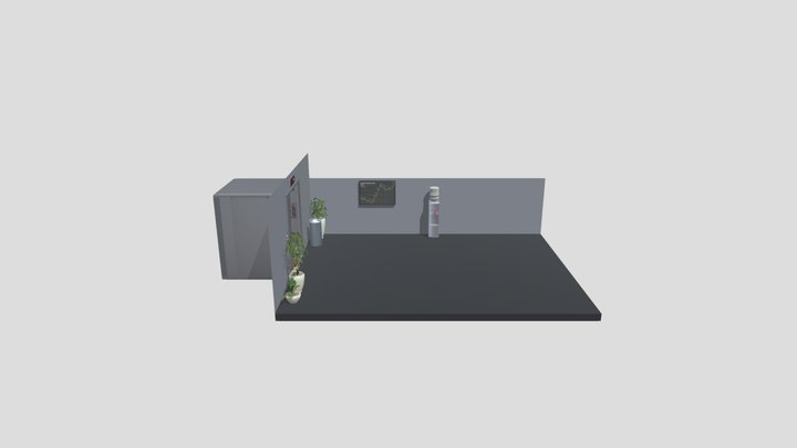 Лифтлобби 3D Model