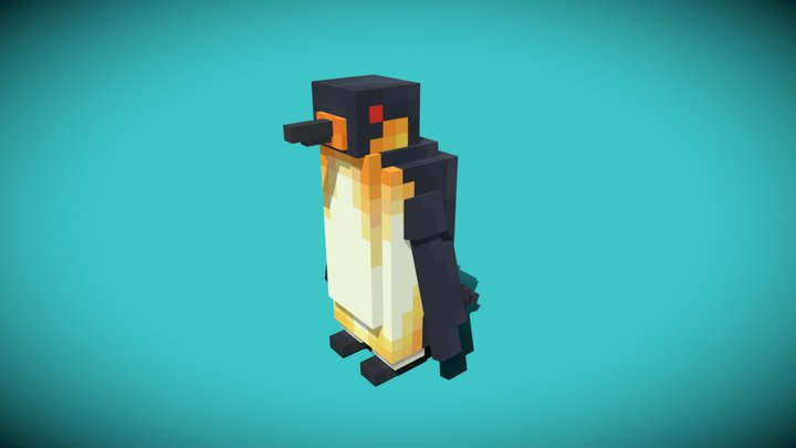 Emperor penguin 3D Model