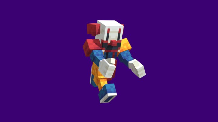 Clown 3D Model