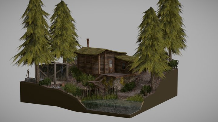 1ANI20N_VandeWoestyneEmma_Diorama 3D Model