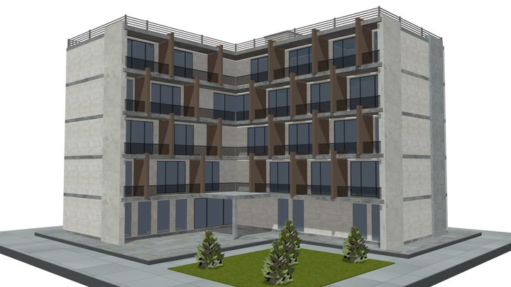 modern apartment building design