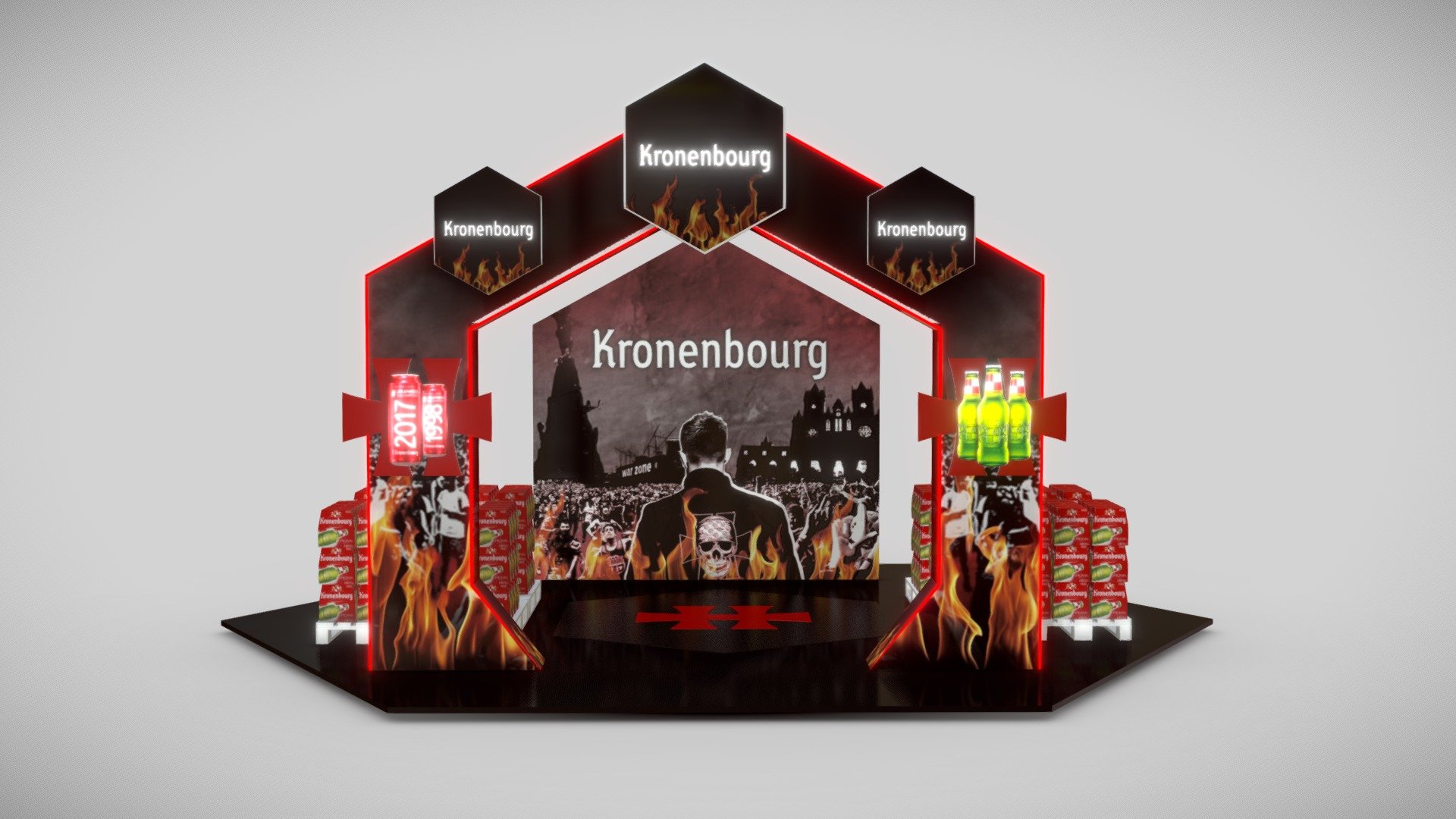Hellfest - kro  stand