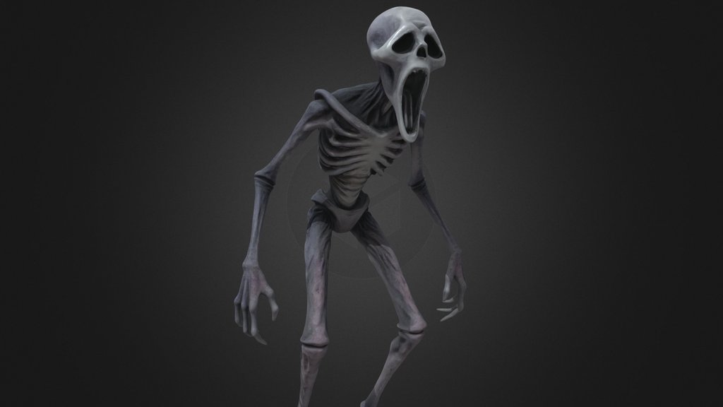 Horror Phantom with Long Legs, Neck