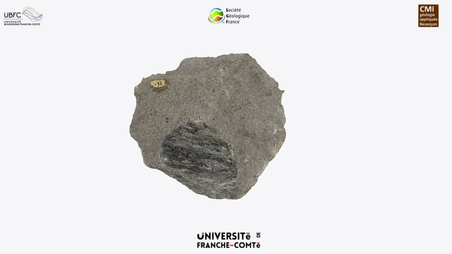 Roche - Phonolite with enclave of metasediments