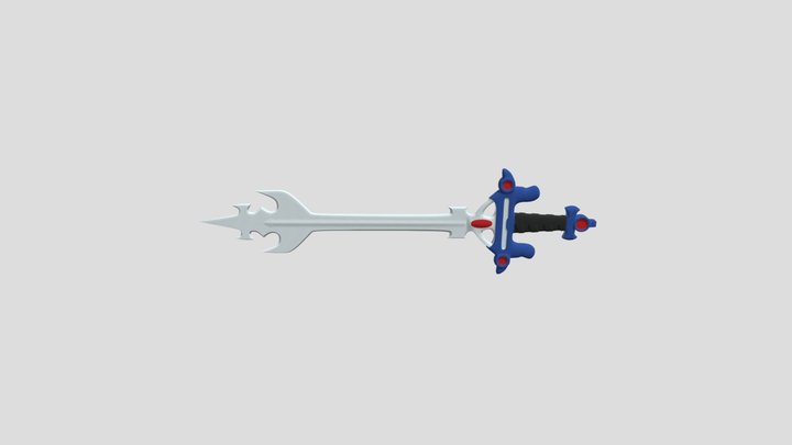 Voltron's Blazing Sword 3D Model