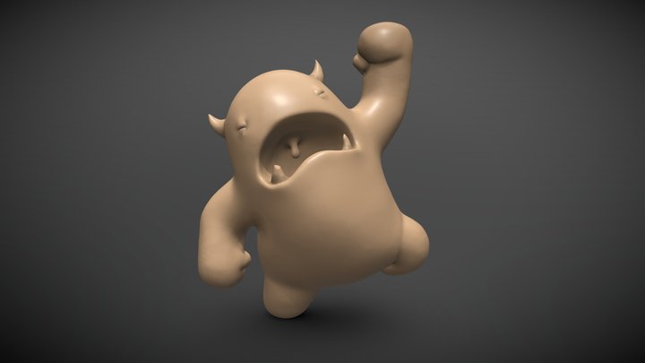 Melvin Sculpt 3D Model