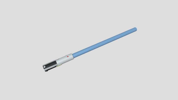 Rey's Lightsaber (The Last Jedi) 3D Model