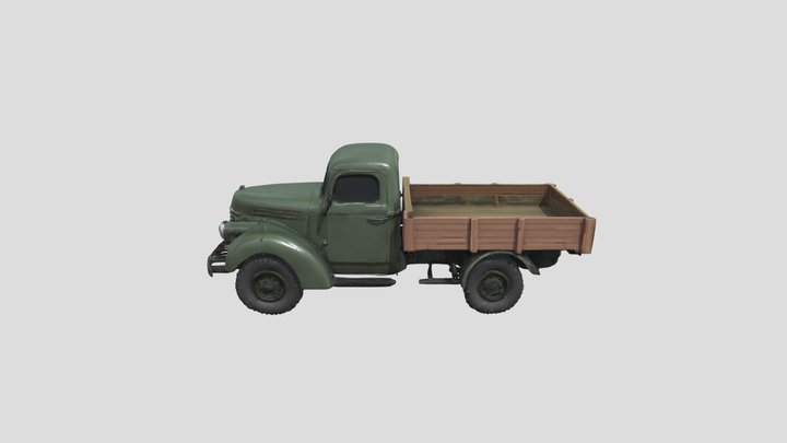 解放牌卡车 3D Model