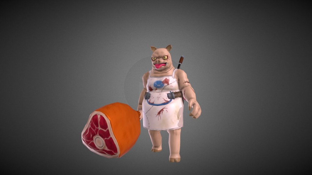 Pig Butcher (test) - 3D model by outcast945 [36b12f0] - Sketchfab