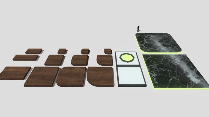 WPU Modular Environment News Studio Prop Set