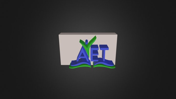 AET Conference Logo 3D Model