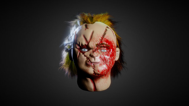 Chucky Fan Art 3D Model