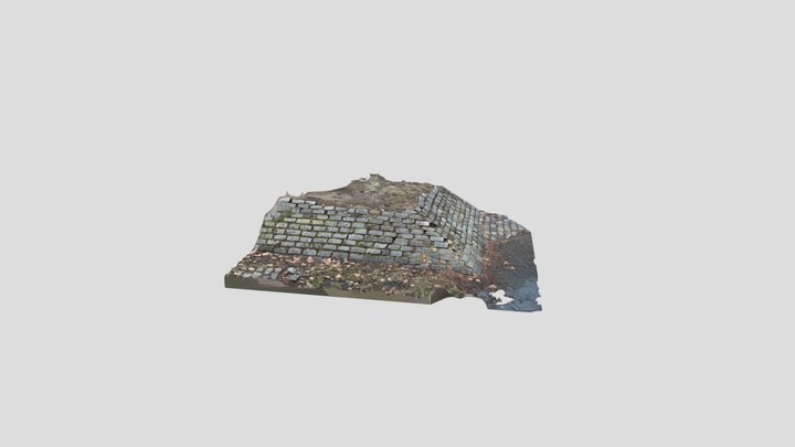 Fort Greene Park Stone Hill 3D Model