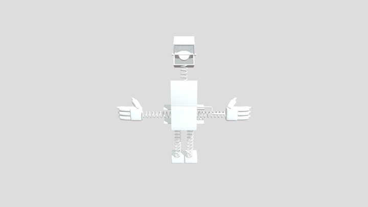 Boxy Boo poppy playtime 3D Model