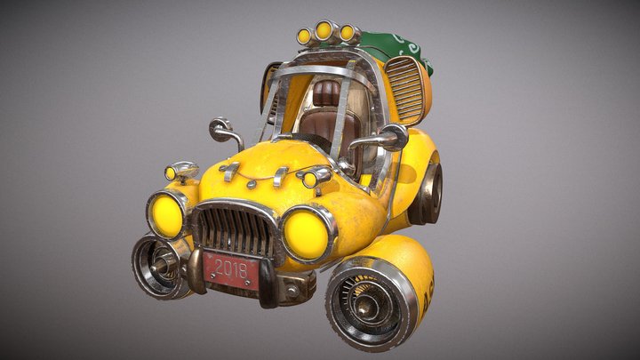 space car 3D Model