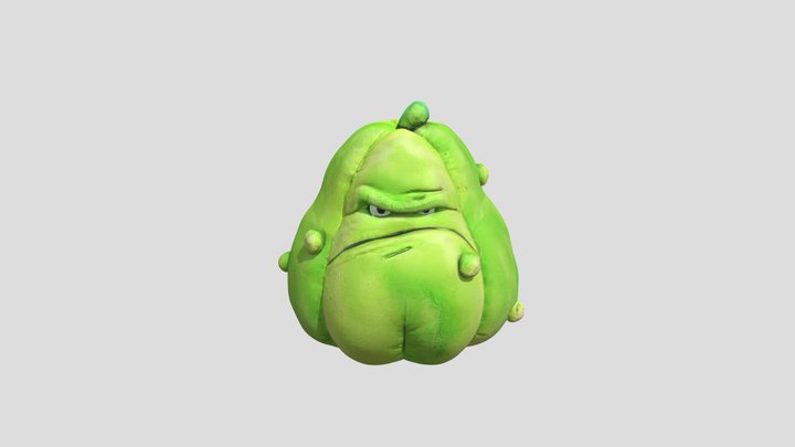 Plants vs zombies treehouse brands squash 3D Model
