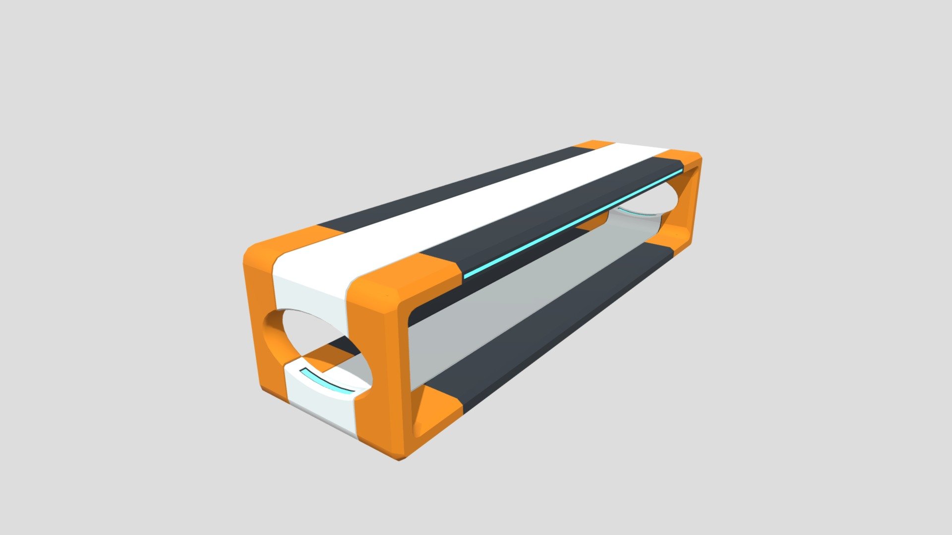 Low Poly Sci-Fi Bench – Futuristic Seating - 3D model by Ozea Studio ...