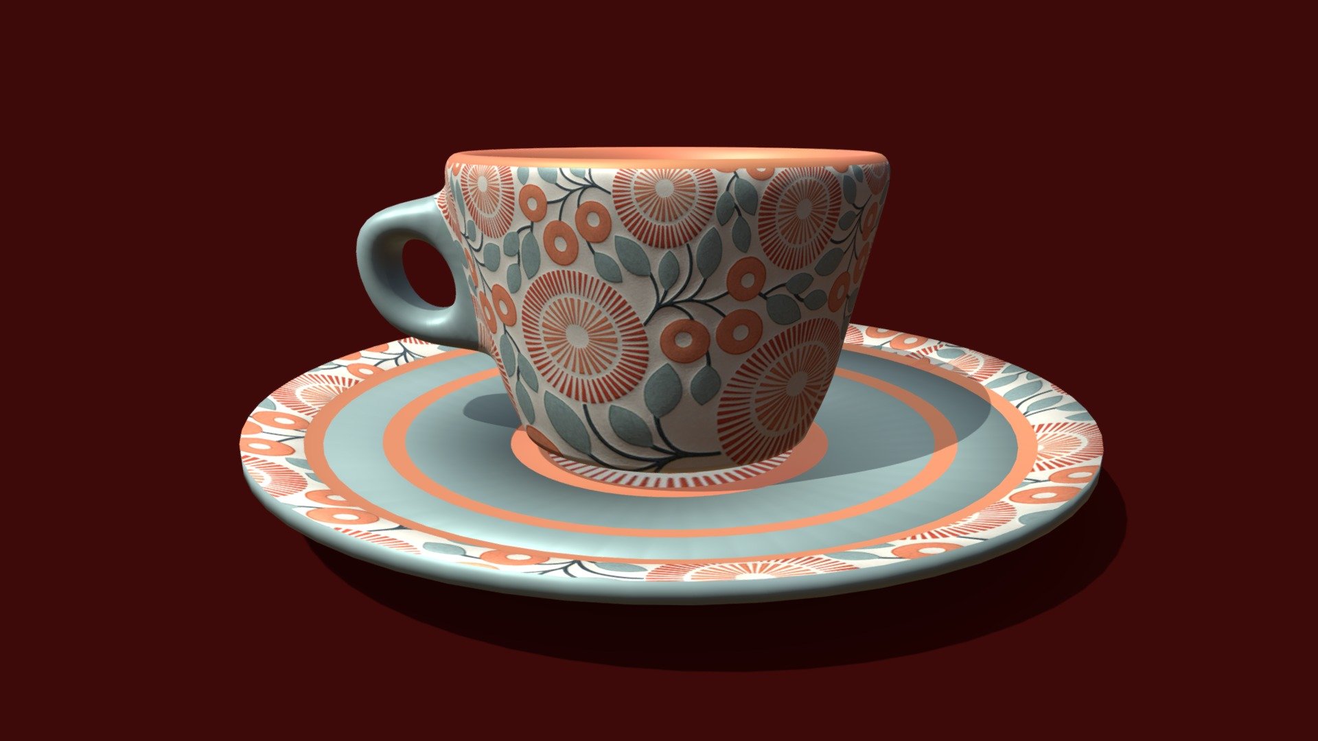 Tazza e piattino