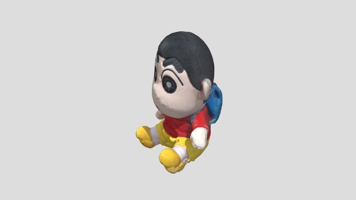 220405_짱구 인형 3D Model