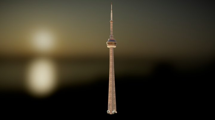 Gula's CN Tower 3D Model