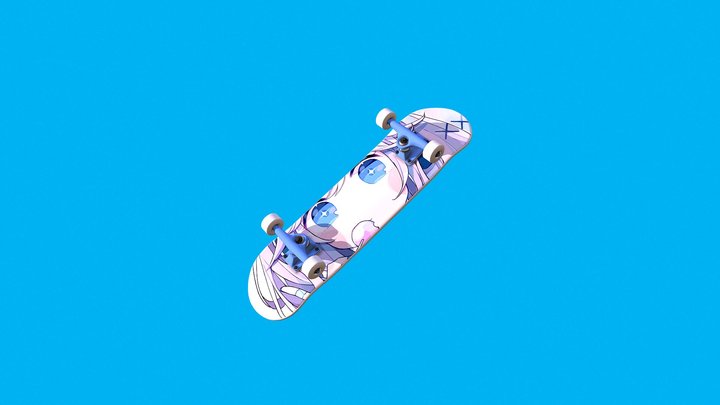 Skateboard 🛹 3D Model