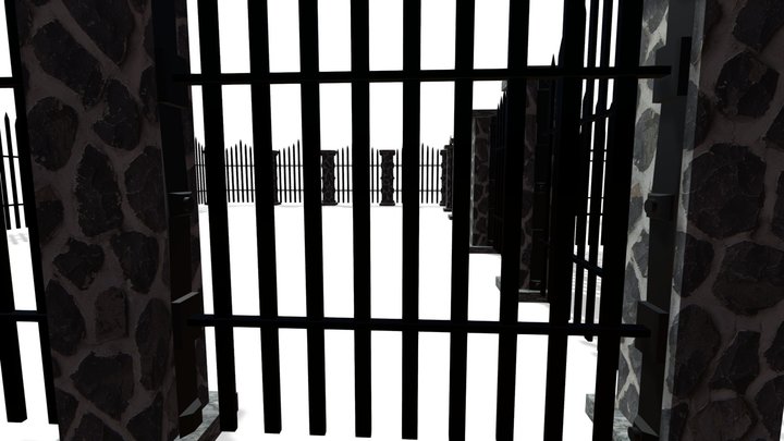 Fenced Area CS 3D Model