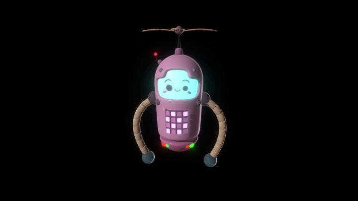 Robot Boyy 3D Model