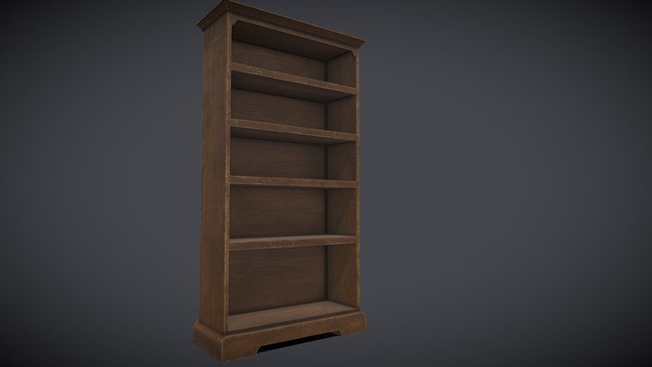 Library wooden - 18MB – Modelo 3D gratuito STL