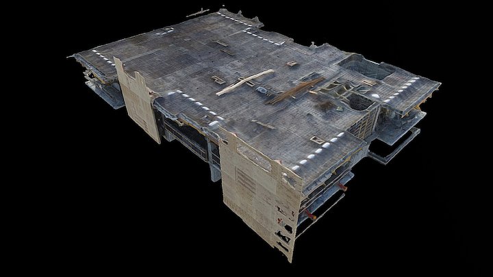 Yunost_Bldng1_Roof 3D Model