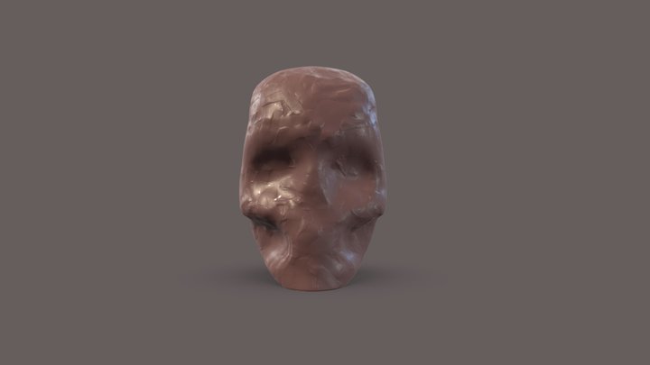 Plasticine skull 3D Model